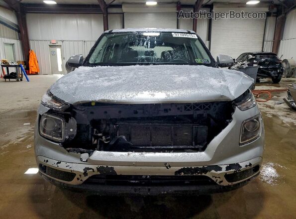 KMHRB8A32LU044986 2020 HYUNDAI VENUE Silver წინა ხედი