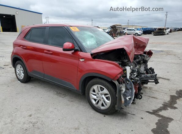 KMHRB8A32MU063975 2021 HYUNDAI VENUE Красный Передняя правая четверть