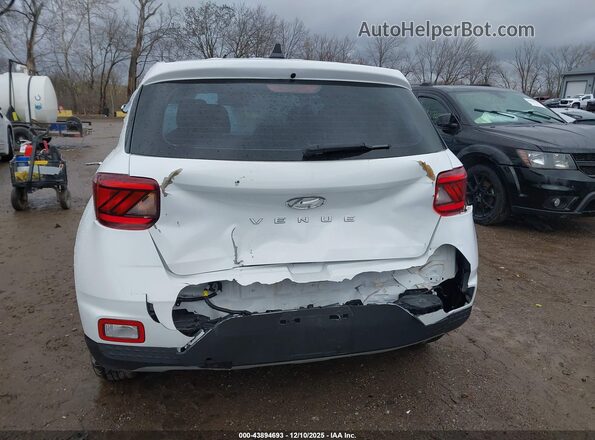 KMHRB8A32MU098385 2021 HYUNDAI VENUE White Widok z przodu