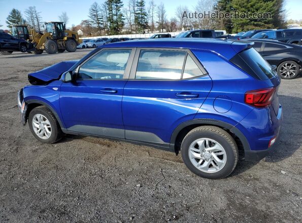 KMHRB8A36MU095909 2021 HYUNDAI VENUE Blue Tył lewy
