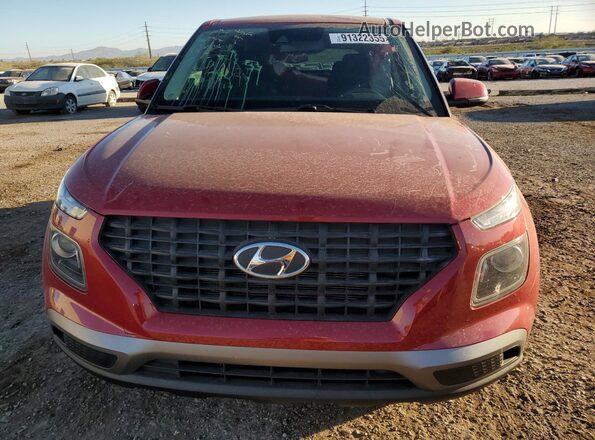 KMHRB8A39LU026601 2020 HYUNDAI VENUE Red Vista frontal