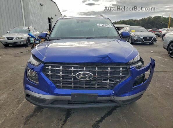 KMHRC8A30NU157352 2022 HYUNDAI VENUE Blue Vista frontal
