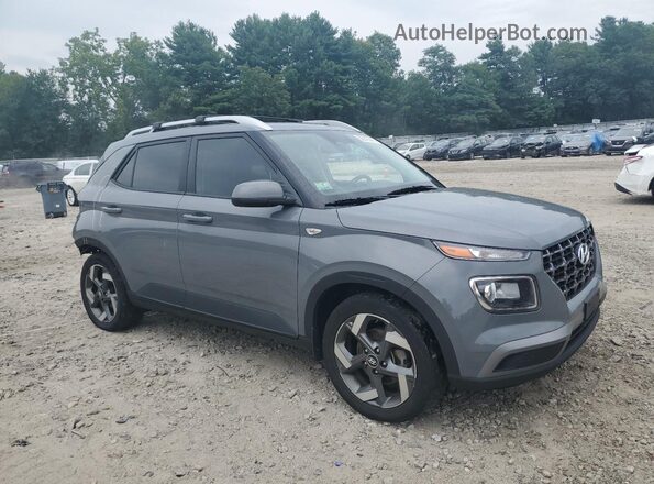 KMHRC8A30PU216175 2023 HYUNDAI VENUE Серый Передняя правая четверть