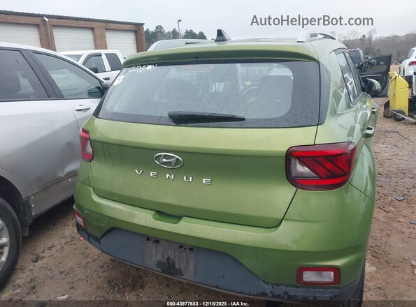 KMHRC8A32MU118938 2021 HYUNDAI VENUE Green 