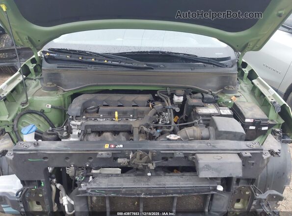 KMHRC8A32MU118938 2021 HYUNDAI VENUE Green Вид ззаду