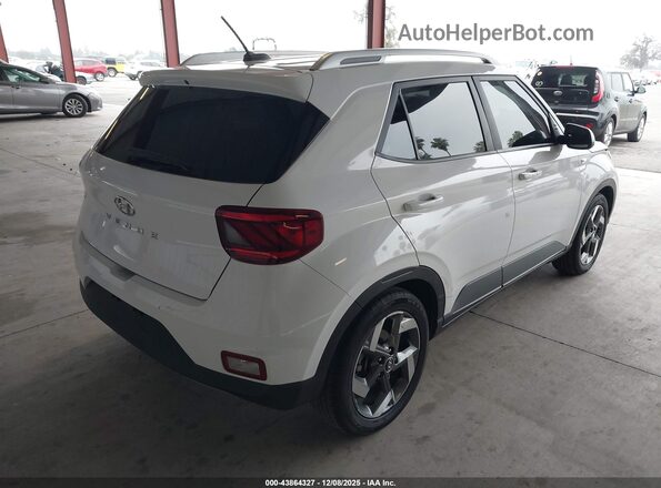 KMHRC8A32PU222298 2023 HYUNDAI VENUE White უკანა მარჯვენა