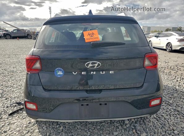 KMHRC8A33LU035758 2020 HYUNDAI VENUE Black Rear view