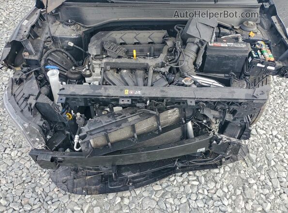 KMHRC8A33LU035758 2020 HYUNDAI VENUE Black Engine compartment view