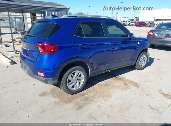 KMHRC8A34LU024929 2020 HYUNDAI VENUE Blue უკანა მარჯვენა