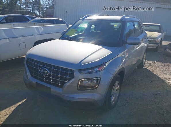 KMHRC8A34LU025420 2020 HYUNDAI VENUE Серебряный Передняя левая четверть