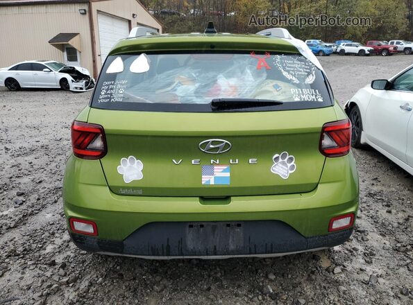 KMHRC8A34LU033520 2020 HYUNDAI VENUE Green Vista trasera