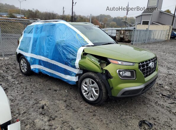 KMHRC8A34LU033520 2020 HYUNDAI VENUE Green Delantero derecho