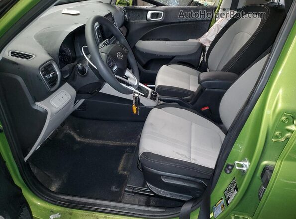KMHRC8A34LU033520 2020 HYUNDAI VENUE Green Vista interior delantera