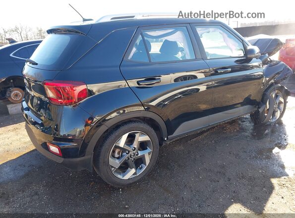 KMHRC8A35PU216317 2023 HYUNDAI VENUE Black უკანა მარჯვენა