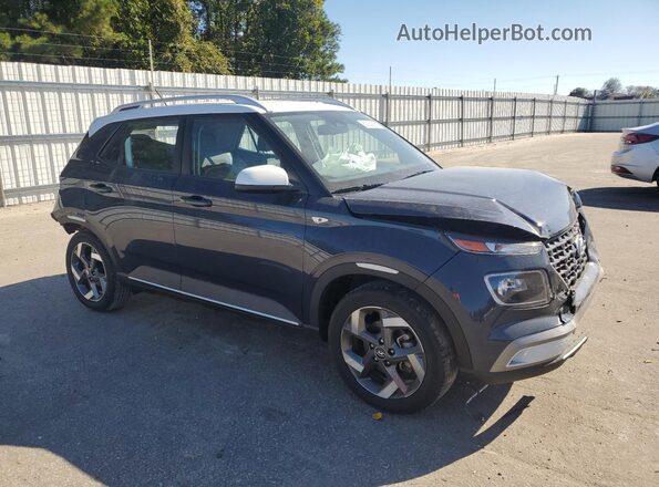 KMHRC8A36PU237161 2023 HYUNDAI VENUE Синий Передняя правая четверть