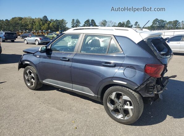 KMHRC8A36PU237161 2023 HYUNDAI VENUE Синий Задняя левая четверть