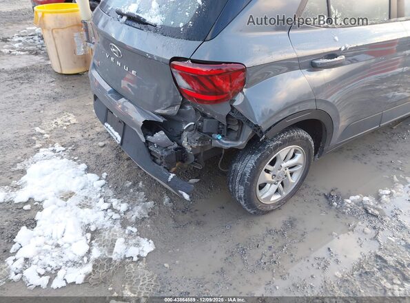 KMHRC8A37LU034533 2020 HYUNDAI VENUE Серый Вид спереди
