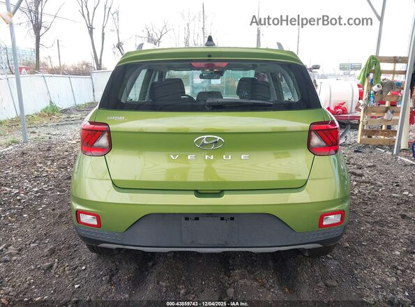 KMHRC8A37NU155355 2022 HYUNDAI VENUE Green 