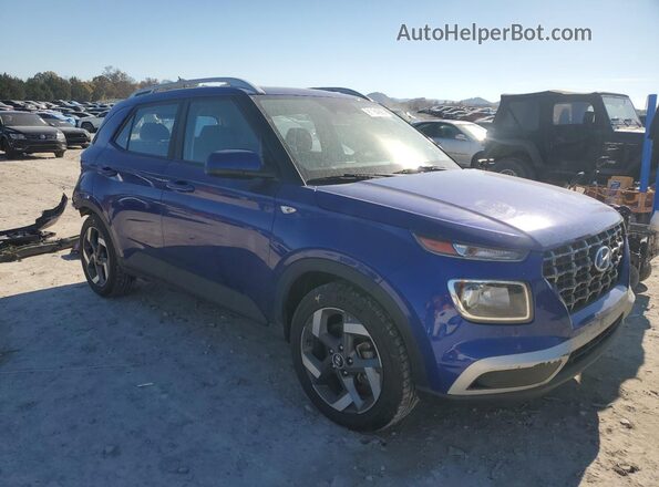 KMHRC8A37PU212320 2023 HYUNDAI VENUE Blue Delantero derecho
