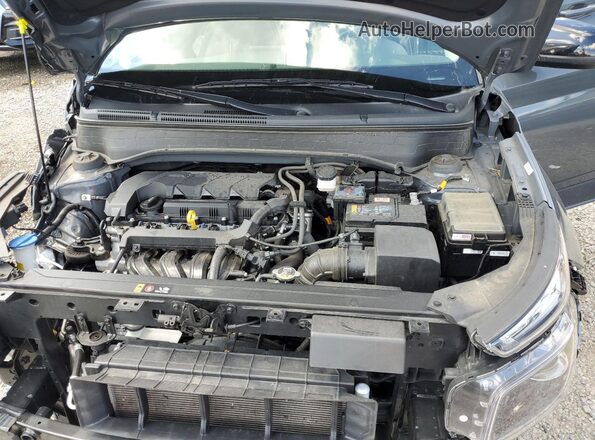 KMHRC8A37RU287764 2024 HYUNDAI VENUE Gray Widok komory silnika