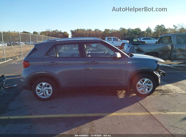 KMHRC8A38LU020057 2020 HYUNDAI VENUE Gray Widok wnętrza z tyłu