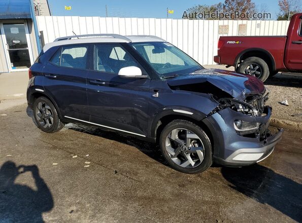 KMHRC8A38PU260313 2023 HYUNDAI VENUE Blue Front right