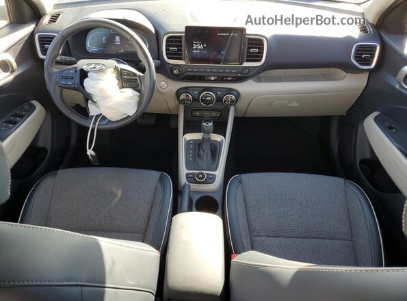 KMHRC8A38PU260313 2023 HYUNDAI VENUE Blue Dashboard view
