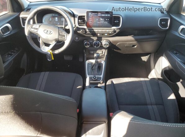 KMHRC8A38RU322859 2024 HYUNDAI VENUE Red წინა პანელის ხედი
