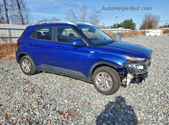 KMHRC8A39LU022707 2020 HYUNDAI VENUE Blue Delantero derecho