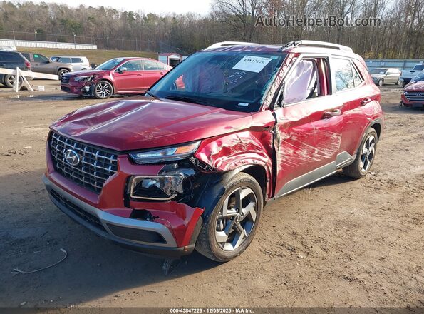 KMHRC8A39RU306623 2024 HYUNDAI VENUE Red Передня ліва чверть