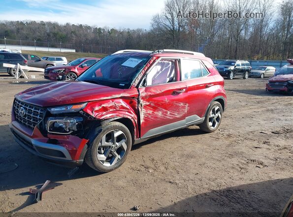 KMHRC8A39RU306623 2024 HYUNDAI VENUE Red Панорамний вид салону 360°