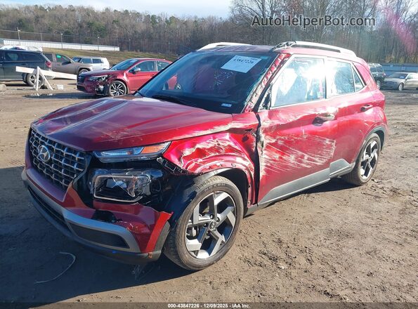 KMHRC8A39RU306623 2024 HYUNDAI VENUE Red Вид спереду