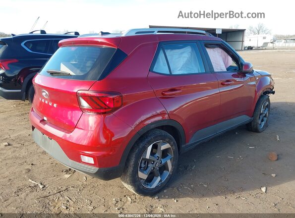 KMHRC8A39RU306623 2024 HYUNDAI VENUE Red Задня права чверть