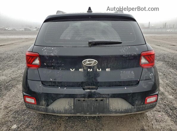 KMHRC8A3XNU197969 2022 HYUNDAI VENUE Black Հետևի տեսք