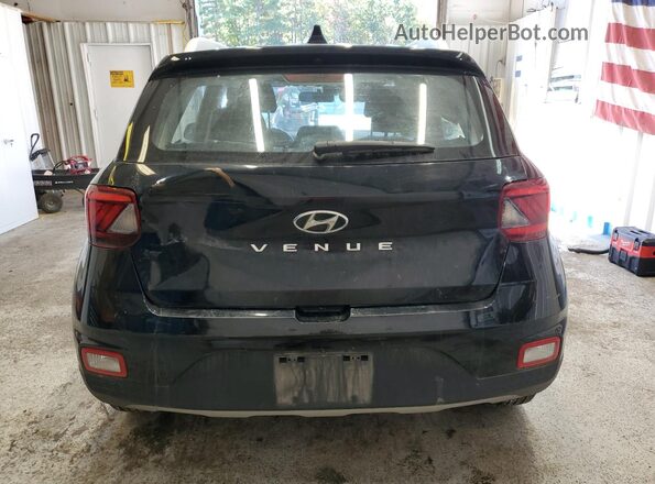 KMHRC8A3XNU200501 2022 HYUNDAI VENUE Black უკანა ხედი