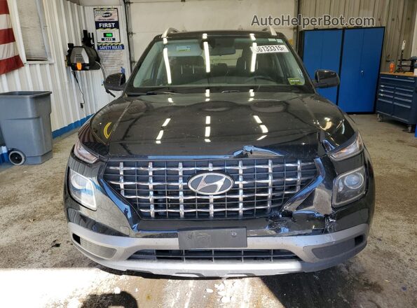 KMHRC8A3XNU200501 2022 HYUNDAI VENUE Black წინა ხედი