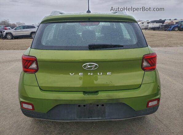 KMHRC8A3XPU217396 2023 HYUNDAI VENUE Green Rear view