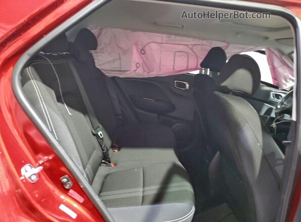 KMHRC8A3XSU372829 2025 HYUNDAI VENUE Red Rear interior view
