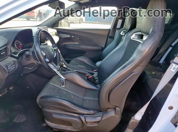 KMHT36AH0MU009285 2021 HYUNDAI VELOSTER Blue Вид салону спереду