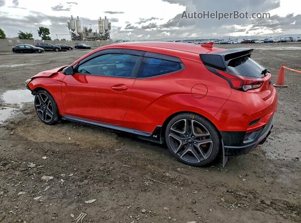 KMHT36AH3MU008860 2021 HYUNDAI VELOSTER Red Задня ліва чверть