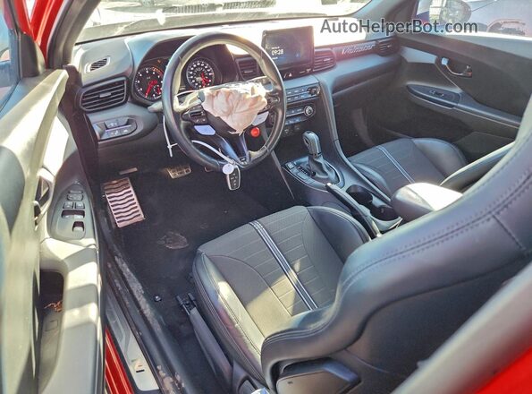 KMHT36AH3MU008860 2021 HYUNDAI VELOSTER Red Вид панелі приладів