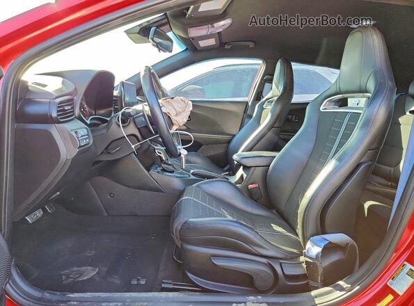 KMHT36AH3MU008860 2021 HYUNDAI VELOSTER Red Вид салону спереду