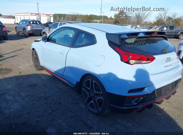 KMHT36AH3MU010477 2021 HYUNDAI VELOSTER N Blue Tył lewy