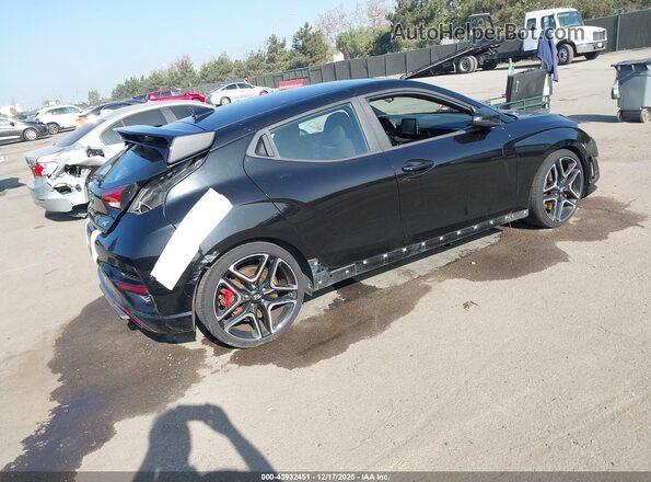 KMHT36AH5LU006932 2020 HYUNDAI VELOSTER N Черный Задняя правая четверть