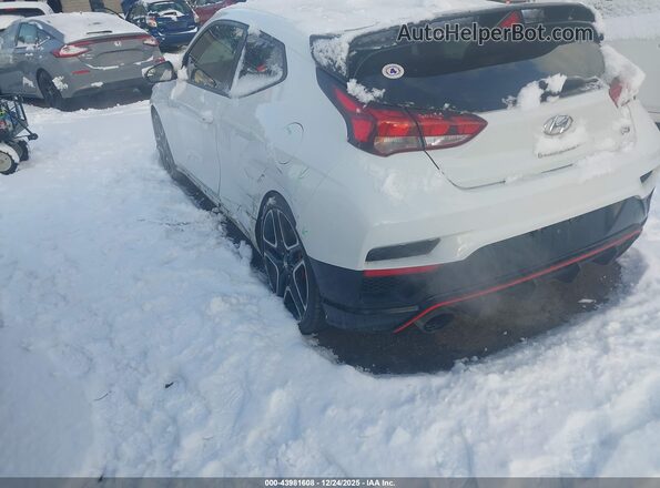 KMHT36AH6LU006390 2020 HYUNDAI VELOSTER N White Դիմացի տեսք