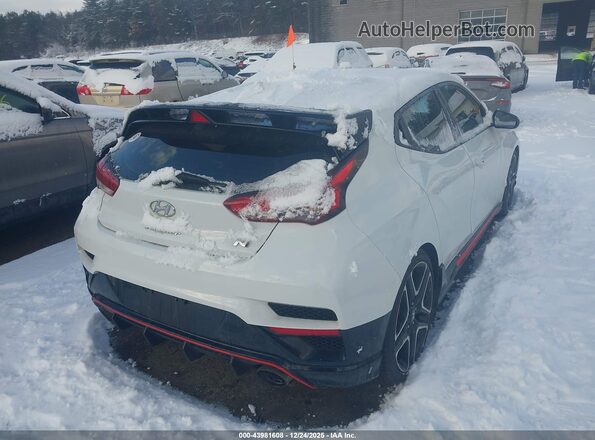 KMHT36AH6LU006390 2020 HYUNDAI VELOSTER N White Հետևի աջ