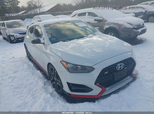 KMHT36AH6LU006390 2020 HYUNDAI VELOSTER N White Սալոնի հետևի տեսք