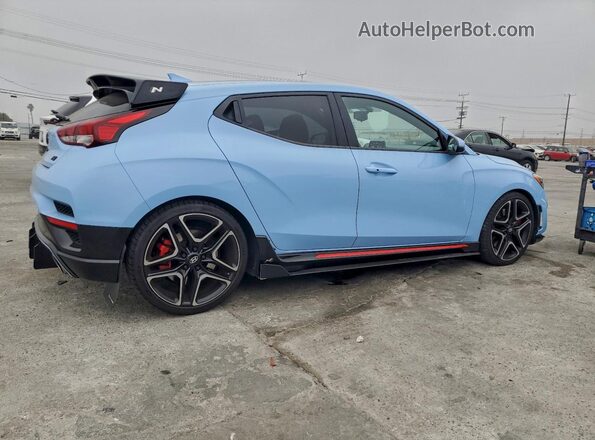 KMHT36AH8LU008240 2020 HYUNDAI VELOSTER Blue Հետևի աջ