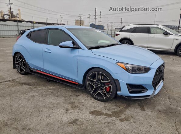 KMHT36AH8LU008240 2020 HYUNDAI VELOSTER Blue Առջևի աջ