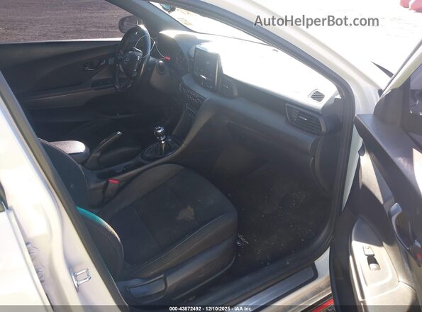 KMHT36AH9LU005122 2020 HYUNDAI VELOSTER N Белый Вид салона спереди